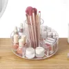 Storage Boxes Makeup Turntable Organizer Rotating Tray For Jewelry Multifunctional Box