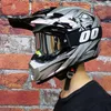 Motorradhelme Motor Cos Sicherheit Enduro Capacete Cascos Downhill-Fahrradmotor RennfahrerhelmeFahrrad-Cross-Rennhelm Fügen Sie Devi-Hörner hinzu