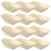 Bols 120 pièces Sashimi assiette conteneur Sushi bateau assiettes de service bateau Type bol pin bois bois bambou bateaux