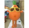 Professional Pepper Carrot Mascot Costume Halloween Christmas Fancy Party Dress Vegetable Cartoon Character Suit Carnival Unisex Adults Outfit