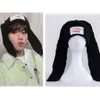 Beanie/Skull Caps Kpop Stray Kids Seungmin Maniac Poster samma stil kaninöron stickad ullhatt rolig personlighet mode casual hatt 230826