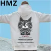 Men's Hoodies Sweatshirts HMZ Winter Original Cat Print Men Autumn Casual Oversized Long Sleeve Hoodie Pullovers Harajuku Unisex Loose 230826