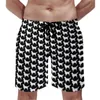 Shorts pour hommes été gymnase mignon chien vêtements de sport Golden Retriever Silhouette motif plage Hawaii confortable maillot de bain grande taille