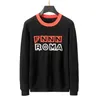 High quality designer sweaters Winter Europe Stylist jumper women and retro classic luxury warm sweatshirt men Arm letter embroidery Round neck comfortable