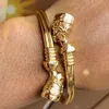 Bracelet Bijoux égyptiens Reine égyptienne Néfertiti Bracelets pour femme Couleur Or Bracelet manchette en acier inoxydable Vintage Bracelet réglable 230826