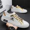 2023 New Style Luxury Brand High Quality Embroidered Bee Men Casual Shoes New Autumn Women Shoes Fashion Lace-Up Men Walking Shoes