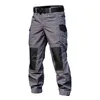 Pantalons pour hommes Hommes Militaire Tactique Cargo Armée Pantalon de Combat Vert Multi Poches Gris Uniforme Paintball Airsoft Automne Vêtements de Travail 230826