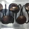 Bath Accessory Set Hooks Red Bronze Hook Hanger Rustproof Curtain AccessoriesBath Drape Rings