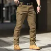 Pantaloni da uomo Pantaloni tattici militari da combattimento speciali Pantaloni da allenamento casual multitasche impermeabili resistenti all'usura Streetwear