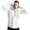 Men's Hoodies Sports Pullovers Long Sleevemen's Running Basketball Training Clothes T Shirt Hooded Loose Fitness Streetwear Man