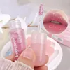 Lip Gloss Crystal Jelly Glitter Tubos Transparente Hidratante Óleo Plumper Duradouro Shimmer Líquido Batom Matiz Cosmético