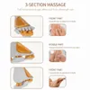 Foot Massager Electric Shiatsu Hälsovårdsvärme Knådning Skrapning Spa Vibration Luftkomprimering Massage Terapi Antistress 230826