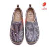 Zapatos de Vestir UIN Hombre Lona Casual para Hombre Mocasines Blancos Pies Anchos Confort Trabajo 230826