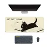 Inne zaopatrzenie w szkoła biurowe Kawaii Anime Cat Mouse Pad xxl Desk Mat Mousepad Large Gaming Computer Baza Niezlotowa dla domu 80x30cm 230826