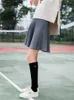 Meias femininas outono e inverno japonês vertical perna instituto vento meias altas amoroso bordado joelho XWZ-CT18