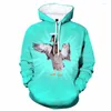 Felpe con cappuccio da uomo Duck Hunting 3d Print Uomo/Donna Laxity Felpa con cappuccio Casual Oversize Pullover Moda Felpa Trend Abbigliamento uomo