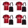 23 24 IBRAHIMOVIC Children's Football Jersey 2023 AC MILA KETELAREE R.LEAO TONALI THEO New AC Football Shirt Children's Set Uniform