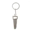 سلاسل المفاتيح بانك ميني أدوات Hacksaw Hand Ax Cliers Charm Key Chain for Car Tool Kit Ring -keychain Men Outdoor Camp Jewelry Gift