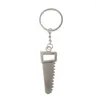 Keychains Punk Mini Tools Hacksaw Hand Axe -tång Charm Nyckelkedja för bilverktygssats Ring Keychain Män utomhusläger smycken gåva