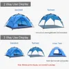 Tents and Shelters Desert Automatic Tent 3 4 Person Camping Easy Instant Setup Protable Backpacking for Sun Shelter Travelling Hiking 230826