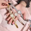 Sdotter Damesmode Horloges Eenvoudige Sterrenhemel Wijzerplaat Luxe Quartz Horloge Dames Klok Rose Goud Wijzer Horloge Voor