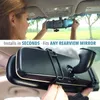 Mini Cameras Automobile DVR Rearview Mirror Car Dreagers Wide Angel Night Vision Dahscam Rearview Camera Electronics Accessories 230826