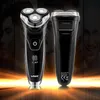 Rasoi elettrici Rasoio da uomo Rasoio Smart Barba Rasatura dei capelli Popup Timmer Macchina impermeabile da uomo Display LCD 230826