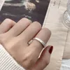 Anéis de casamento romântico na moda charme correntes para mulheres homens boho knuckle festa punk cocktail jóias meninas presente