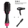 Fers à friser Sèche-cheveux Multifonctionnel Air Brush Styler et Volumizer One Step Blow 3 en 1 Lissage Bigoudi 230826