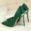 Classique haute qualité printemps été confort blanc bureau pompes LadyBlue fête chaussures à talons aiguilles Sapatos Femininas