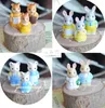 LED Light Sticks Hurtowe zagraniczne oryginalne Bulks100pcs Forest Animal Family Mini Cute Kawaii Kitten Bunny Bear Doll Toys for Children Girls 230826