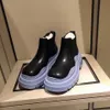 stivali di lusso di design stivali corti uomo scarpe da donna stivali chelsea di media lunghezza stivali bianchi con la suola nera stivali con la suola verde da donna in vera pelle camino stivali di media lunghezza