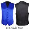 Coletes masculinos Ikepeibao Formal Wedding Colete Royal Azul Clássico 6 Botão Terno Colete Sob Medida V Pescoço Ajustável Cinch Traseiro 230826