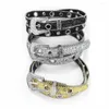 Cinture Cintura da donna elegante con chiusura a fibbia Strass scintillanti Cowgirl Un'aggiunta alle donne