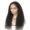 Perruques de cheveux humains malaisiens vierges avant de lacet avec des cheveux de bébé vague d'eau perruques de cheveux humains Apple Girl Remy 13x4 perruque de dentelle pré-plumée