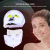 Massager twarzy Maska silikonowa 7 kolorów Pon Piękna maska ​​skóry odmładzanie antywreśnia leczenie pielęgnacja skóry Maska LED 230826
