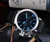 2023 Men Bandos de borracha relógios de relógio mecânico relógio de pulso Super luminoso os relógios de vidro à prova d'água luminosa Montre de Luxe Presentes AAA 0028