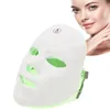 Face Massager USB Charge 7Colors LED Mask Pon Therapy Skin Rejuvenation Anti Acne Wrinkle Removal Skin Care Mask Skin Brightening 230826