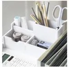 Andra skrivbordstillbehör 4 lager Magazine Holder Spaper Rack Stationery Storage Box Organizer Letter File Tray Home Office 230826