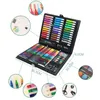 Schilderen Leveringen 150 Stuks Kids Art Set Kinderen Tekening Water Kleur Pen Krijt Oliepastel Tool Briefpapier 230826