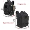 Backpack 60L Tactical Outdoor Water Resistant Hiking Backpacks Travel