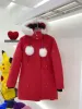 Designer Donna Piumini Parka Giacche invernali Tempo libero all'aria aperta Cappotti lunghi canadesi Giacca antivento soprabito Oca impermeabile e resistente alla neve Trte 3088E