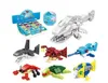 Gros personnalisé dinosaure oeufs Bblocks Lepin jouets 9060 briques oeufs de Pâques construire brique 6 en 1 bricolage petites particules dinosaure Figure blocs torsion oeuf boîte aveugle pour les enfants