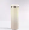 La dernière tasse thermos en acier inoxydable de 17 oz avec une tasse à café à rabat de couleur dégradée, de nombreux styles au choix et n'importe quel logo peut être personnalisé