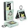 Ring Stand For Samsung Galaxy Z Flip 5 Case Magsafe Wireless charging Hinge Protection Cover