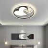 Lustres LED modernes chambre cuisines éclairage intérieur lampes de décoration salon Foyer Luminaria forme de coeur lumières de couleur dorée