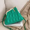 Borse a tracolla da donna all'ingrosso in fabbrica 8 colori classici eleganti borsa da pranzo con clip da cucito moda di strada borsa con diamanti borse in pelle con struttura in metallo 12792 #