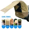 Tents and Shelters Tent for Car Trunk Sunshade Rainproof Rear Simple Motorhome For Self driving Tour Barbecue Camping Hiking 230826