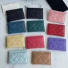 designer wallet card holder Woman Small Wallet Caviar Womens Genuine leather mini bag Quilted Fashion high-quality Clutch Bag Coin Purse Credit ID Cards Holders