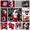 Nebraska Cornhuskers voetbalshirt 21 Emmett Johnson 58 Mason Goldman 76 Sam Sledge 86 Rollins 40 Dwight Bootle II 10 Jimari Butler 24 Buford Jr. 29 Deshon